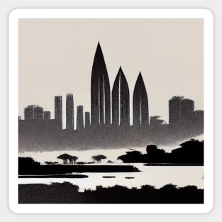 Dar Es Salaam | Comics style Sticker